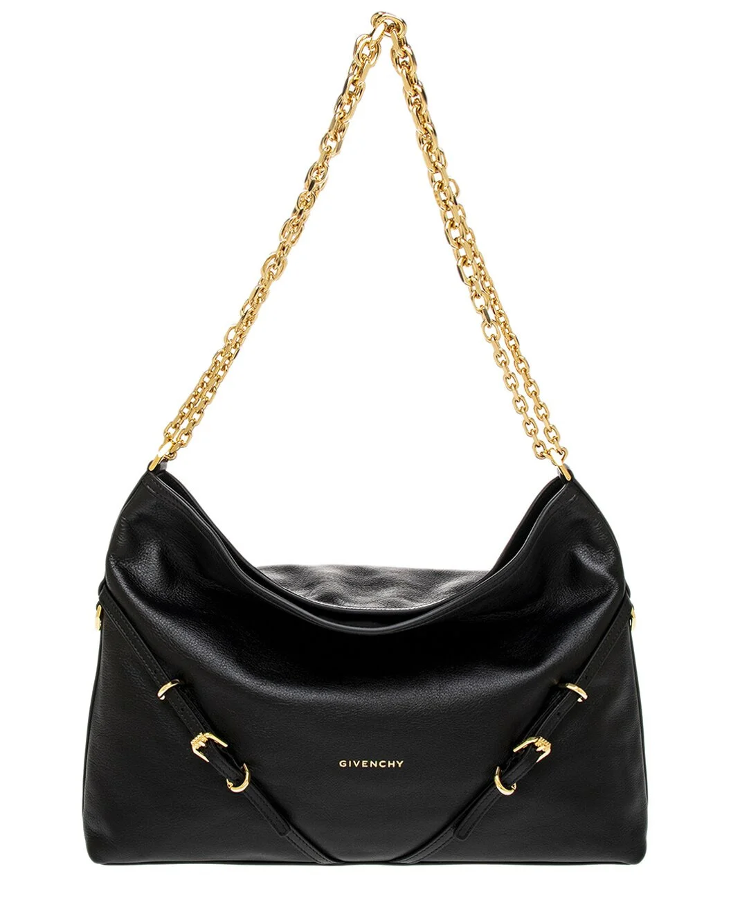 Givenchy Voyou Medium Leather Hobo Bag - 1