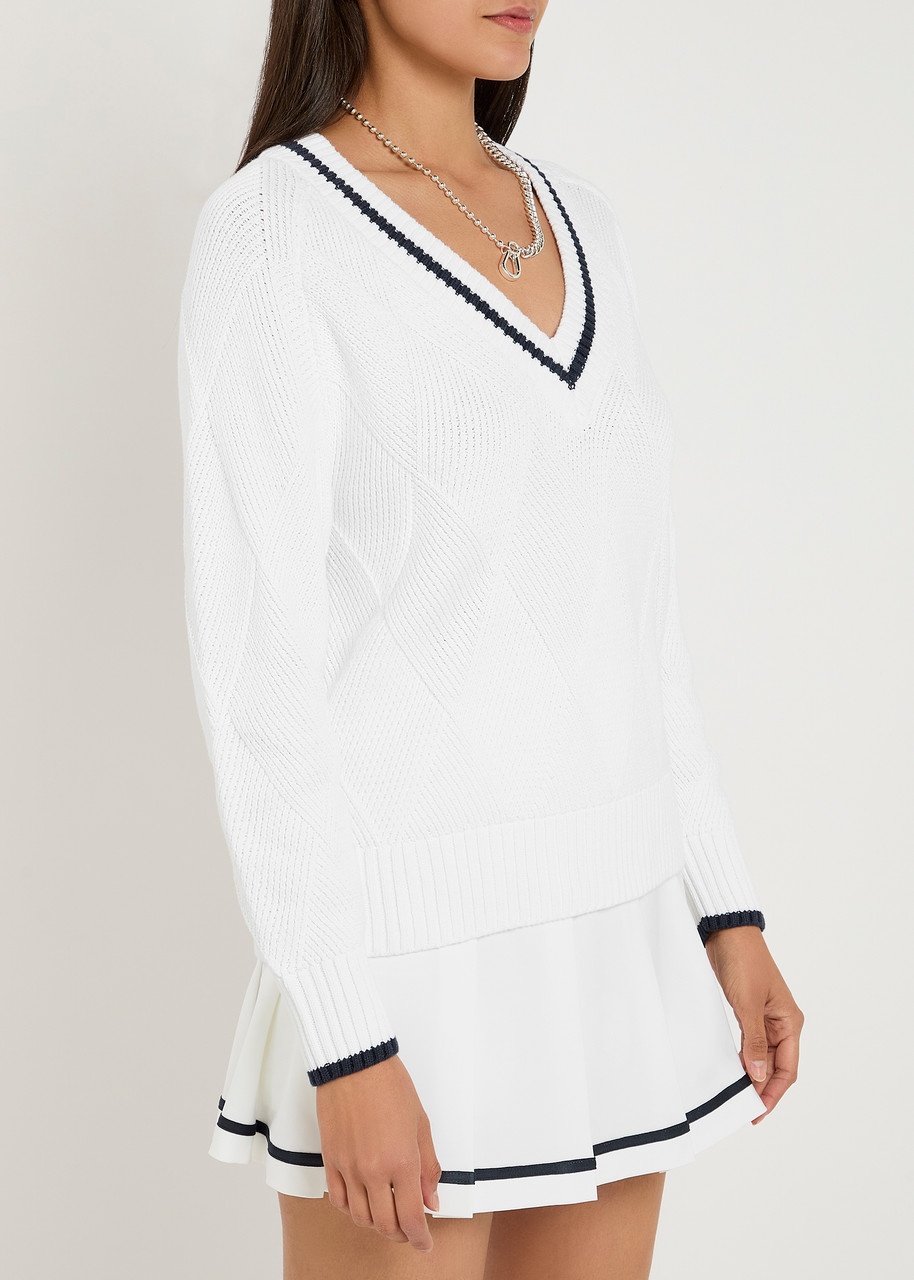 Varley Ray Diamond-knit Jumper - 2