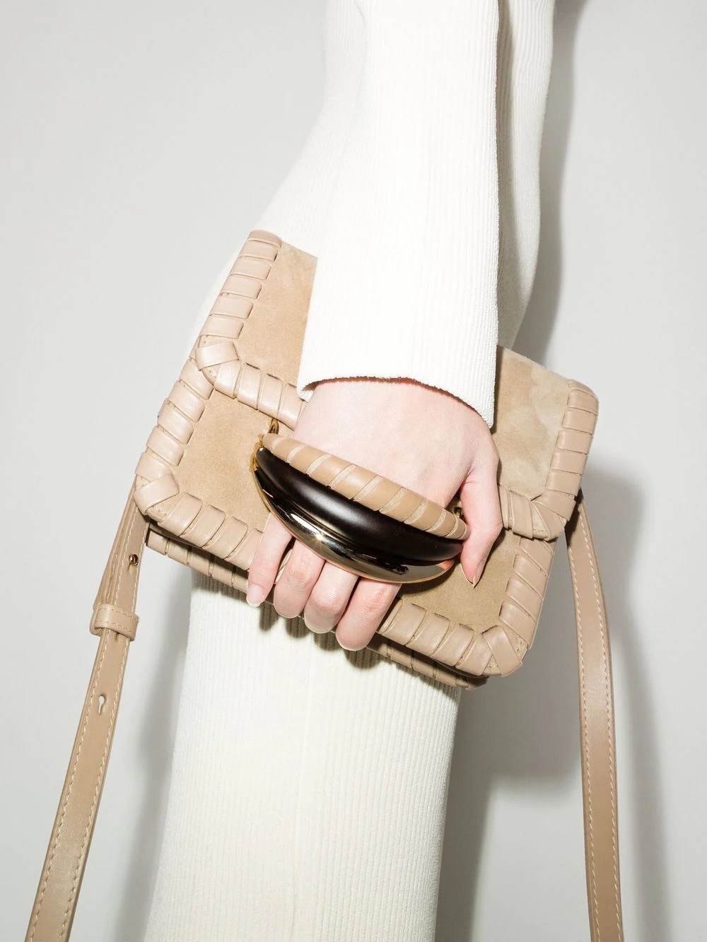 Kattie leather clutch bag - 2