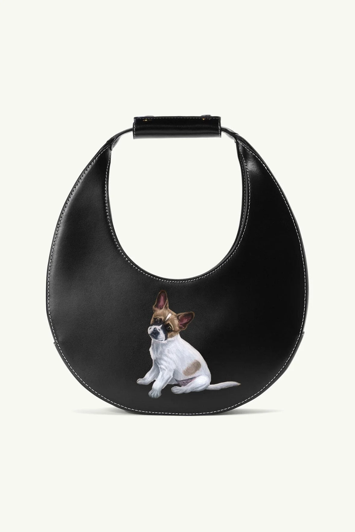 STAUD CUSTOM MOON BAG | BLACK - 1