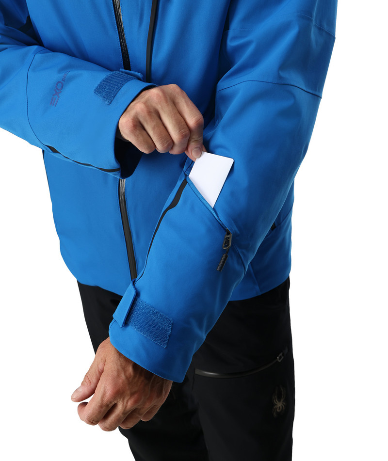 SPYDER Mens Leader Jacket - Cobalt outlook