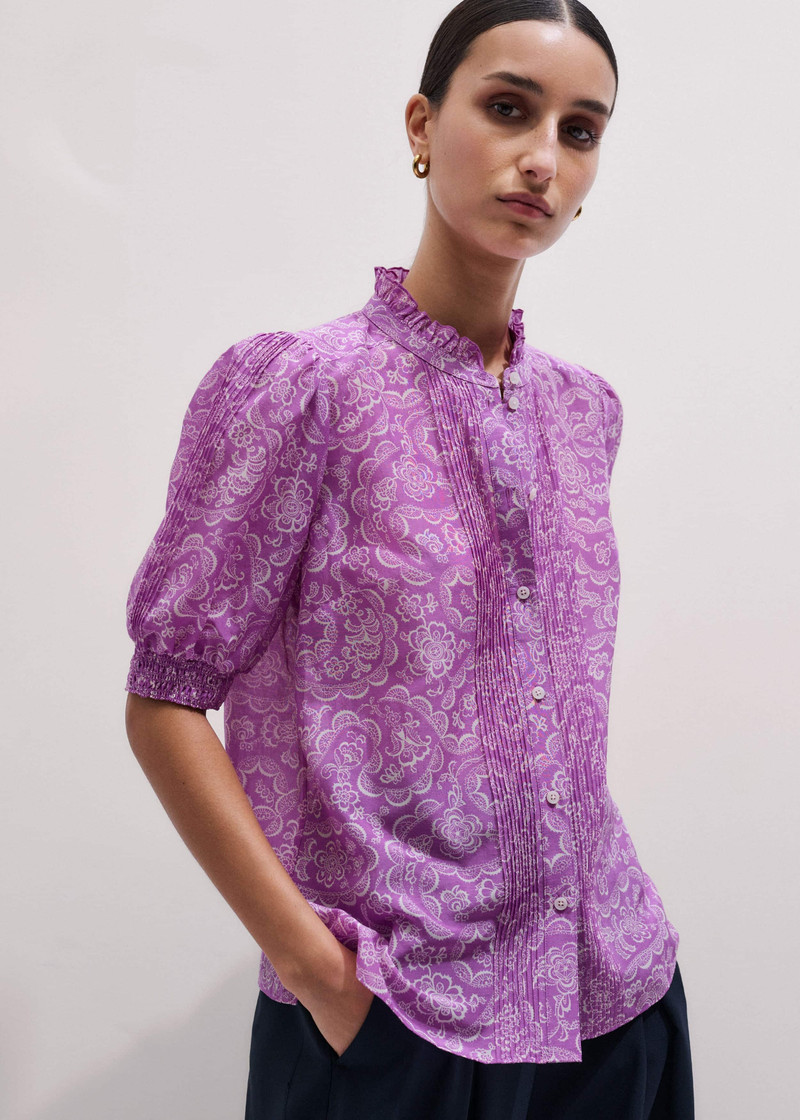 Short Sleeve Blouse 6