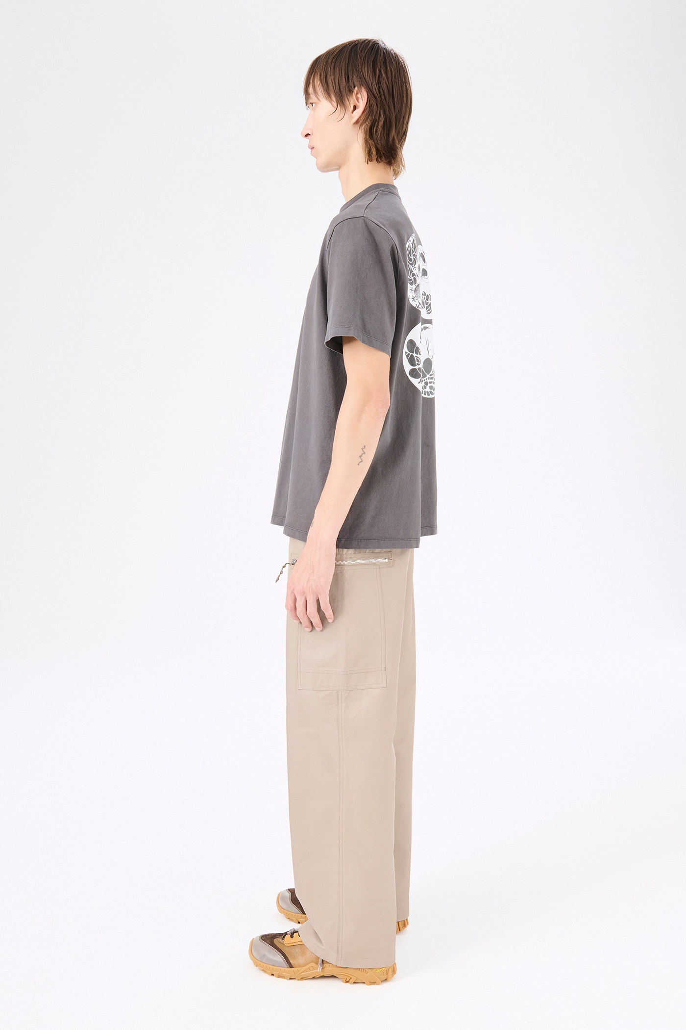 Box T-Shirt Black Plates Print - 4