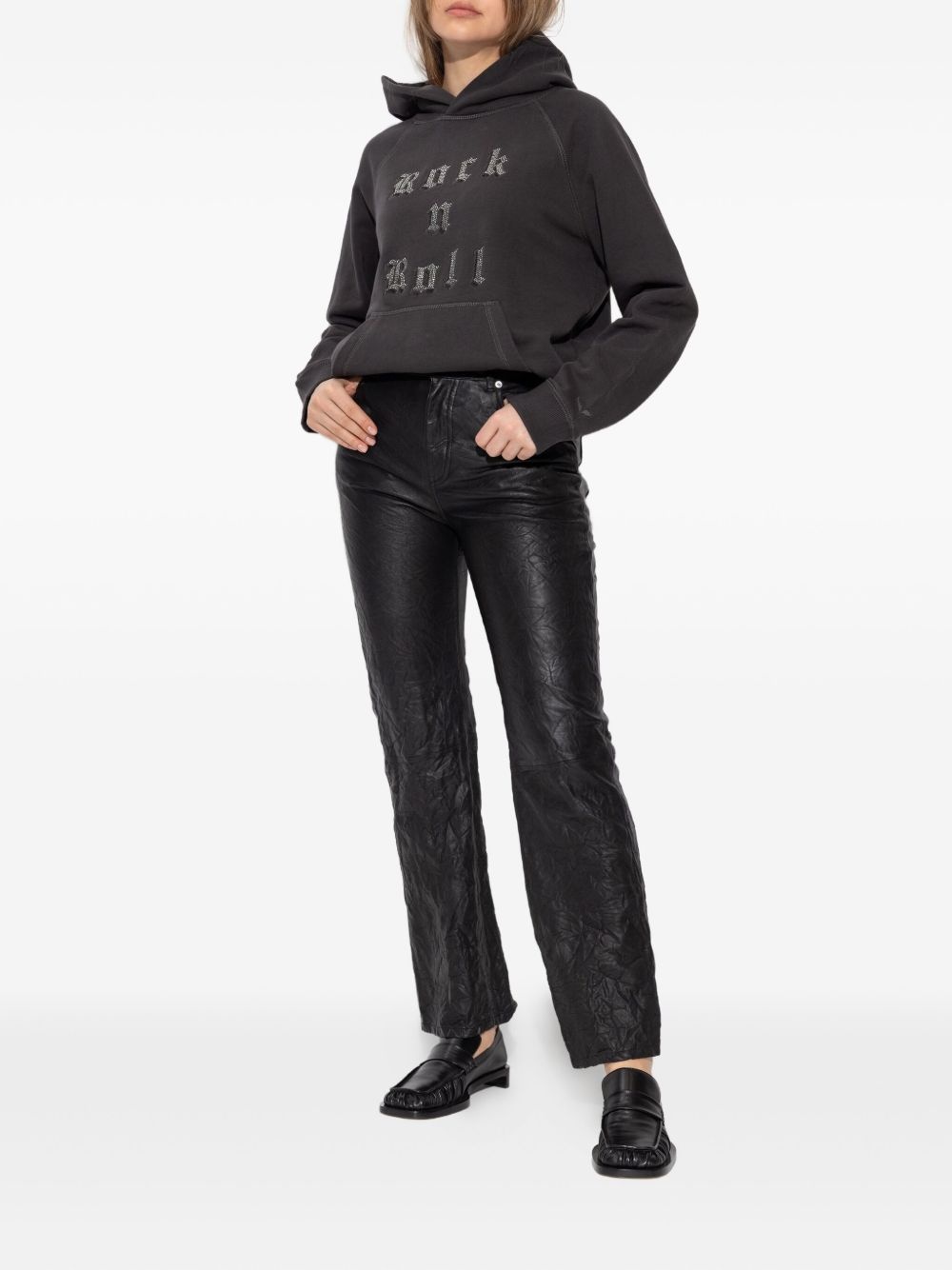graphic-print hoodie - 2