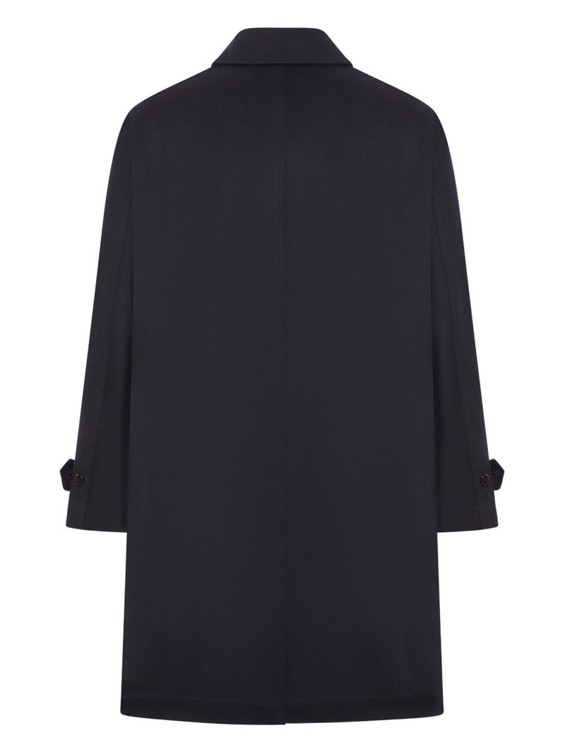 LARDINI button-fastening coat outlook