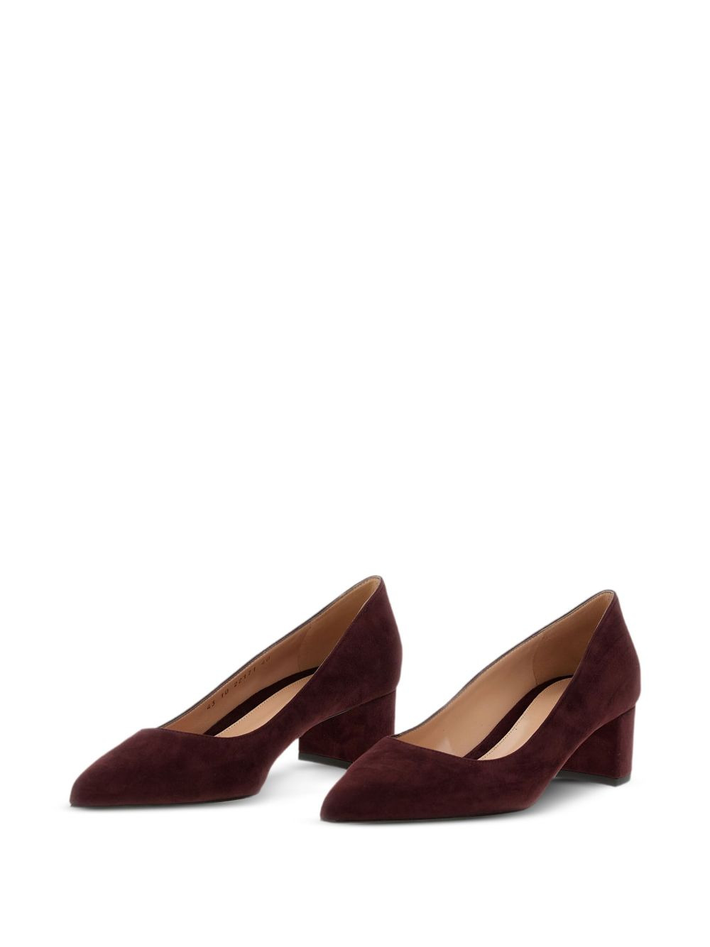 45mm Piper block-heel pumps - 2