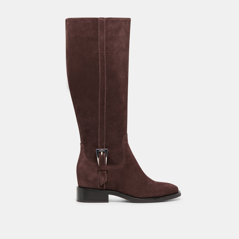 KILIAN H2O WIDE CALF BOOTS MAHOGANY SUEDE 1