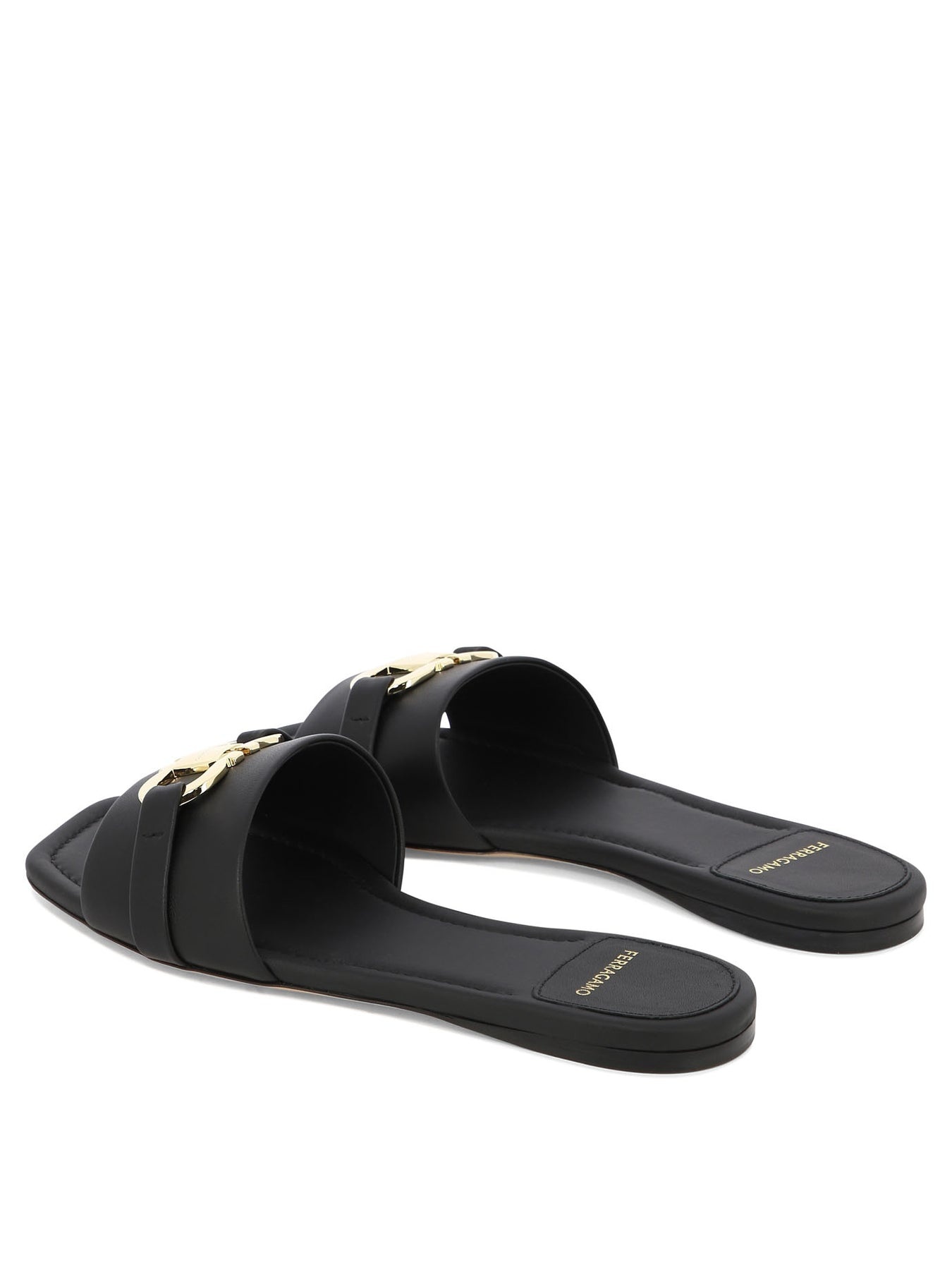 Gancini Sandals Black - 4