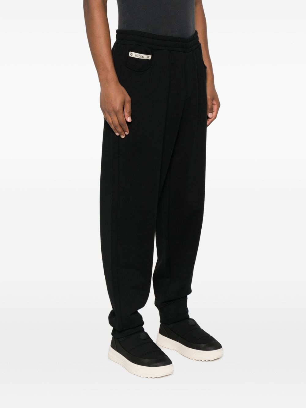 zip-pocket cuffed trousers - 3
