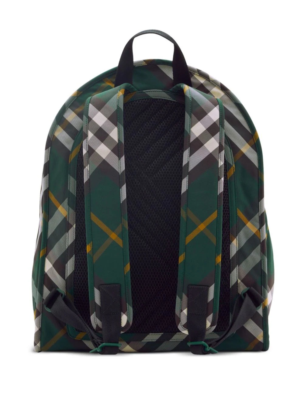 Shield Checkered Woven Backpack - 3