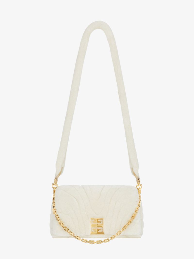 SMALL 4G SOFT BAG IN SHEARLING 3