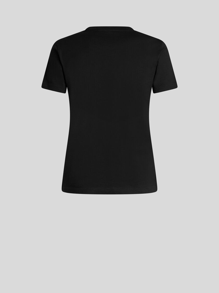 JERSEY T-SHIRT WITH FLOWER PRINT - 5