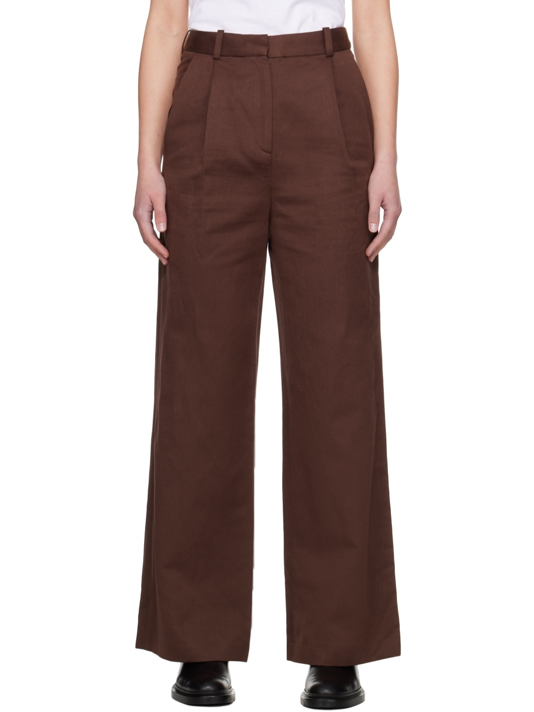 Brown Idai Trousers - 1
