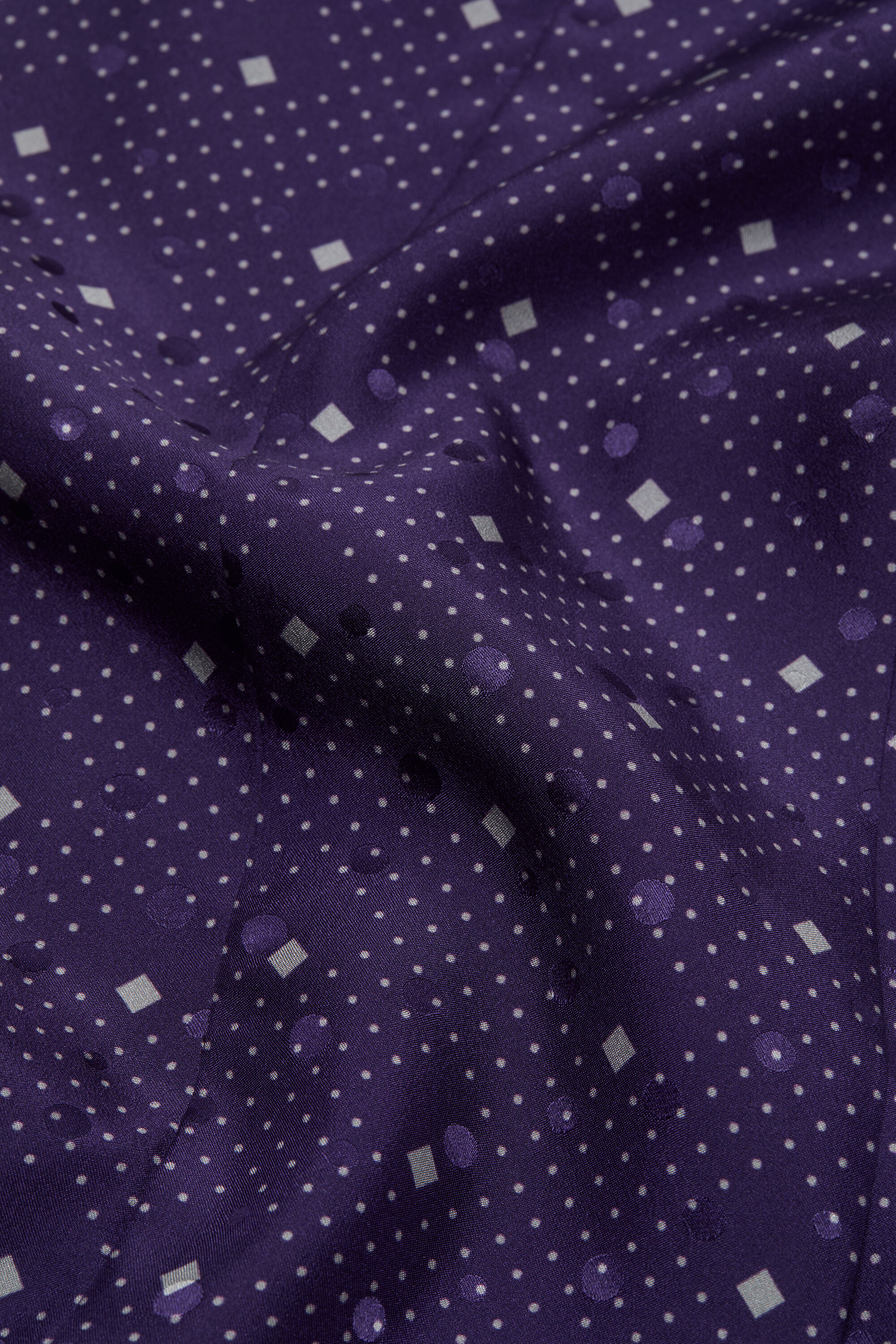 Silk scarf - Purple - 4