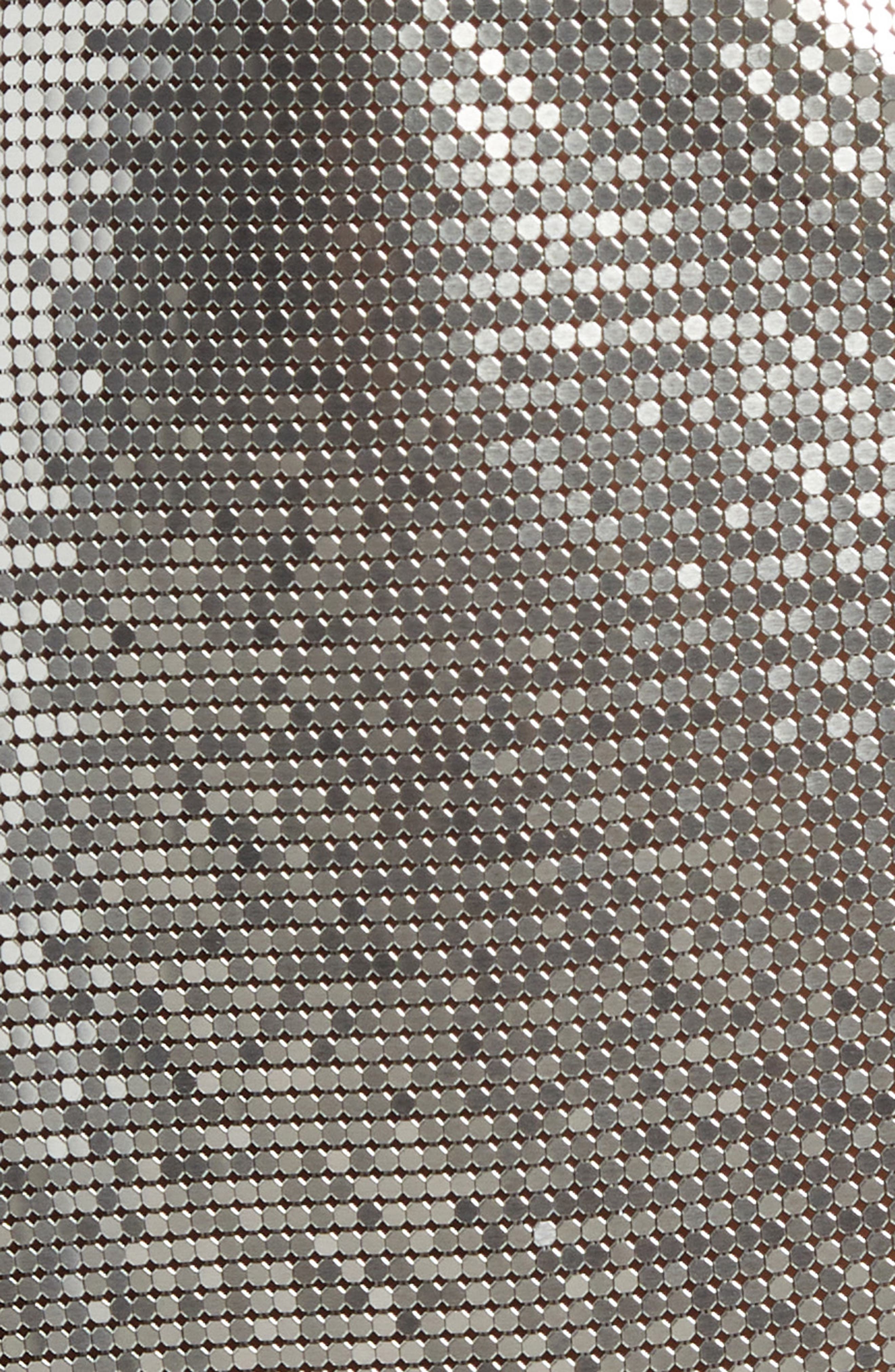 Rabanne Metallic Mesh Miniskirt in Silver at Nordstrom - 7