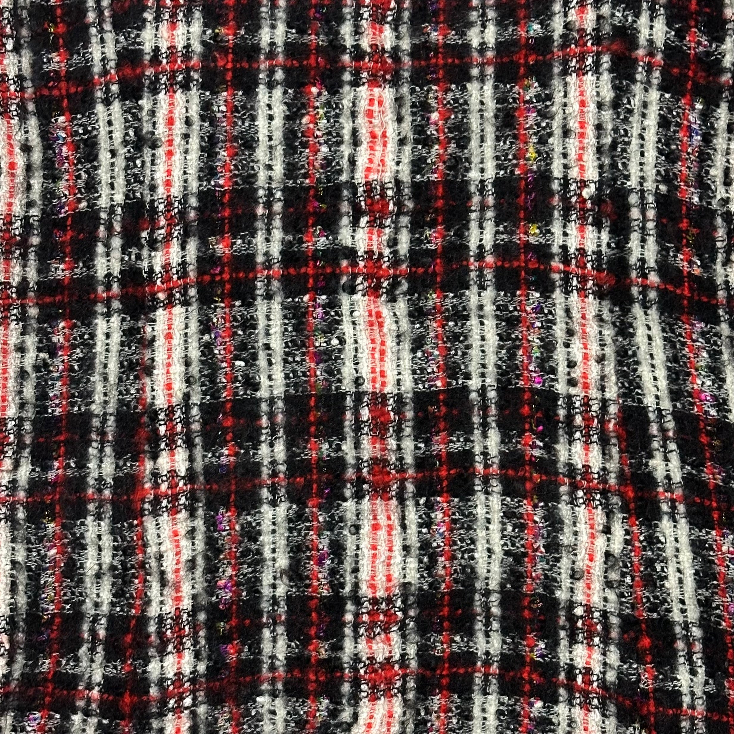 JUNYA WATANABE MAN - JUNYA WATANABE MAN Distressed Tweed Mini Dress - 4