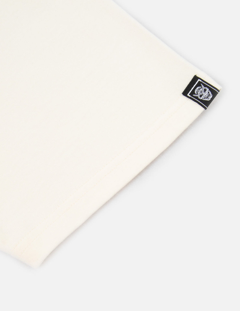 Logo and Kamon Foil Print T-shirt 11