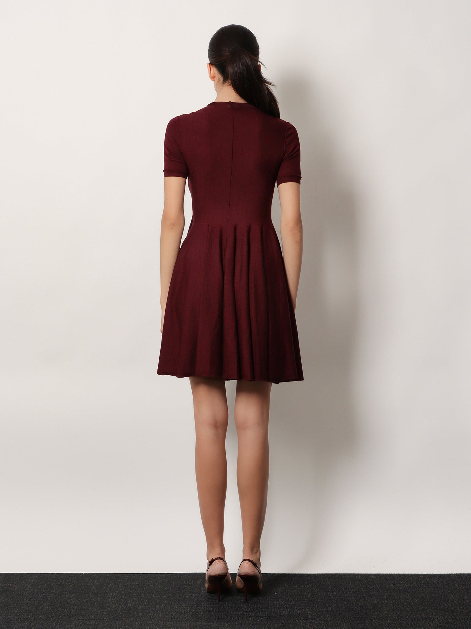 Skater Virgin Wool Dress - 3