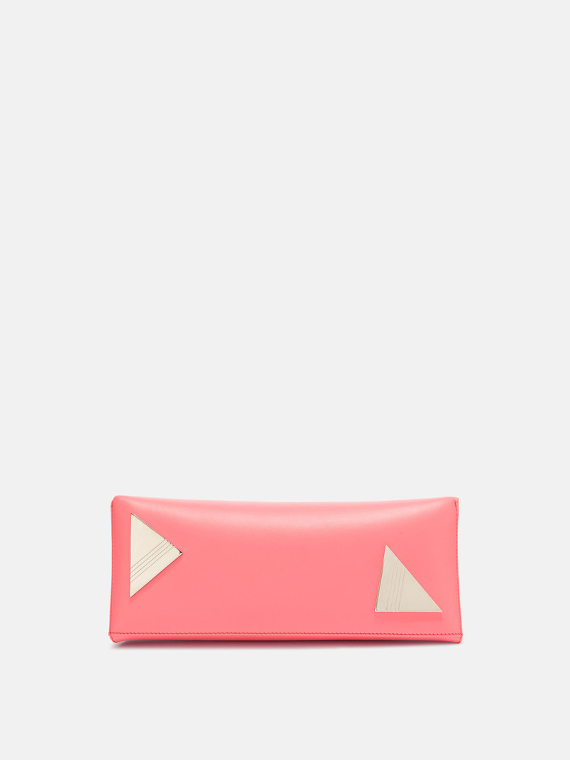 ''8.30 PM'' CORAL OVERSIZED CLUTCH 4