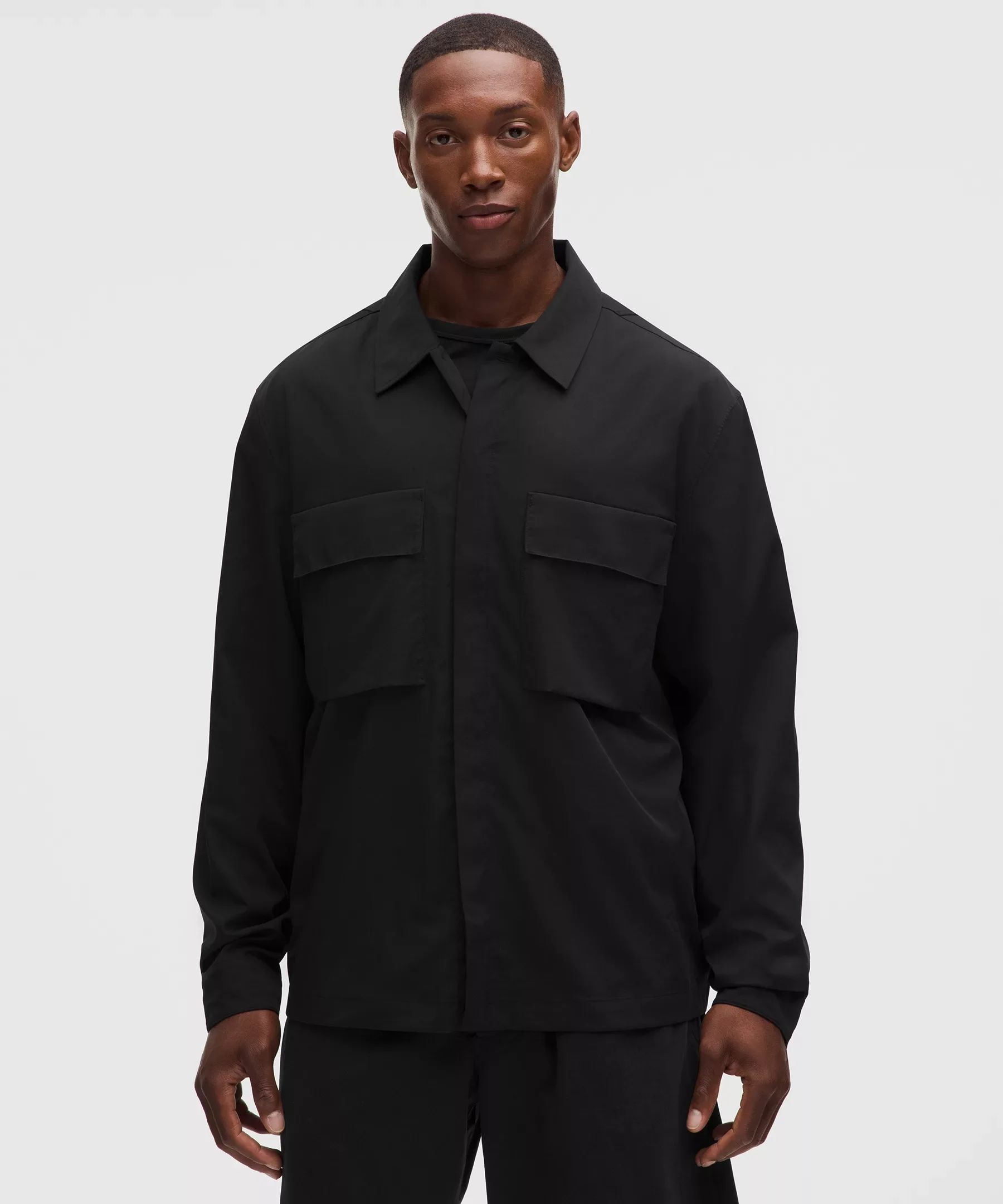 Unshaken Long-Sleeve Collared Shirt - 1