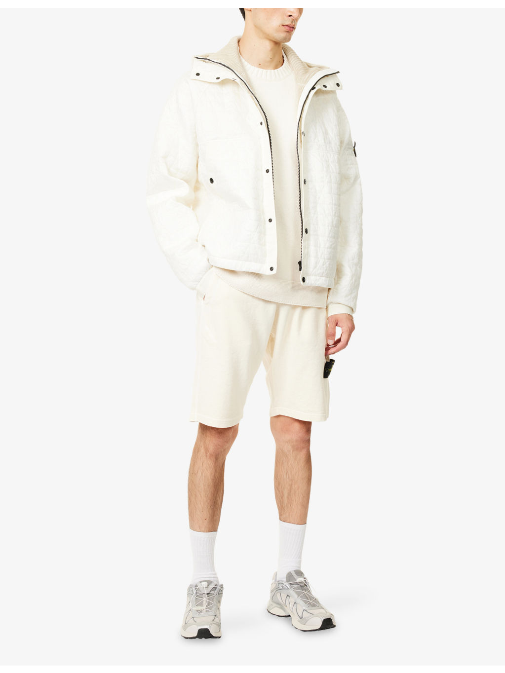 Crinkle Quilted Shell Jacket - 2