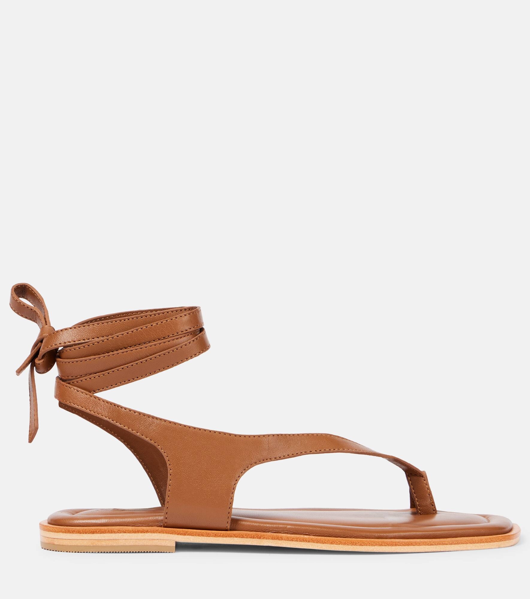 Heidi leather sandals - 4