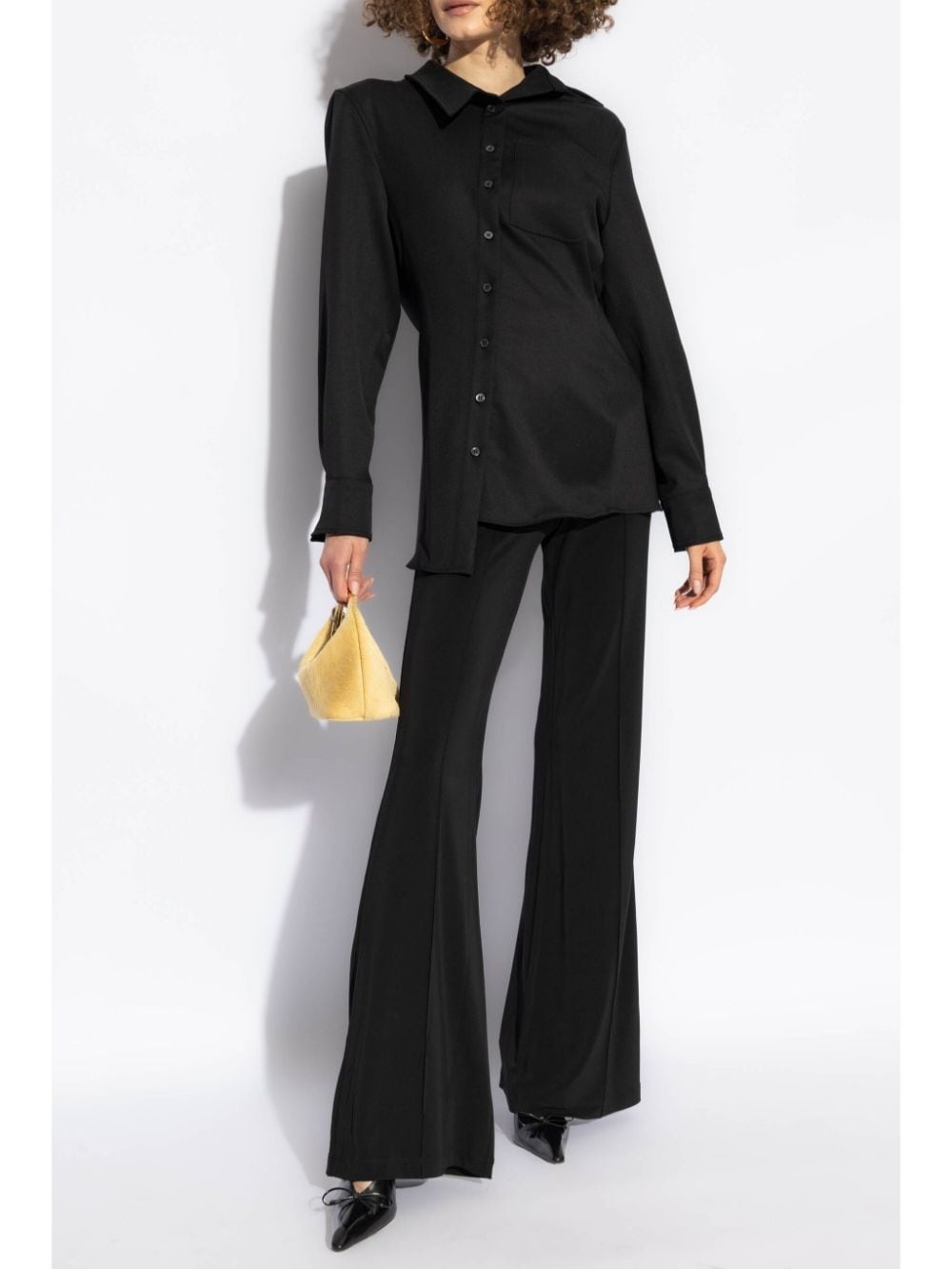 asymmetric long-sleeve shirt - 2