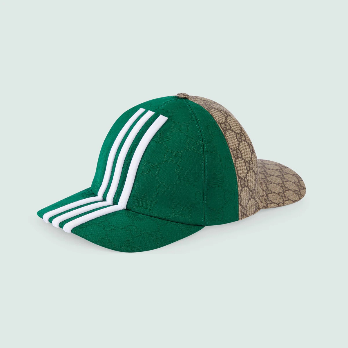 adidas x Gucci double-sided baseball hat - 1