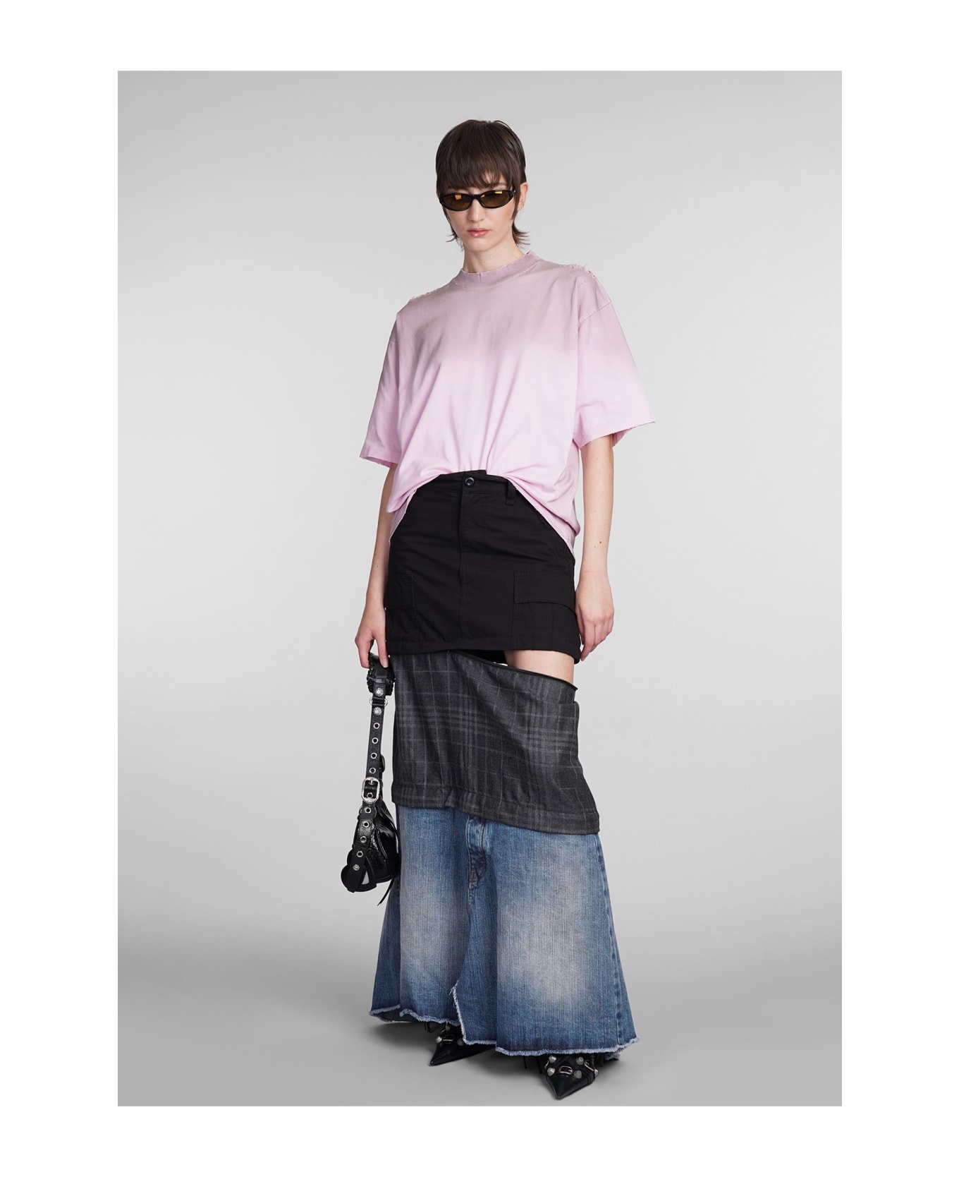 Skirt In Black Cotton - 2