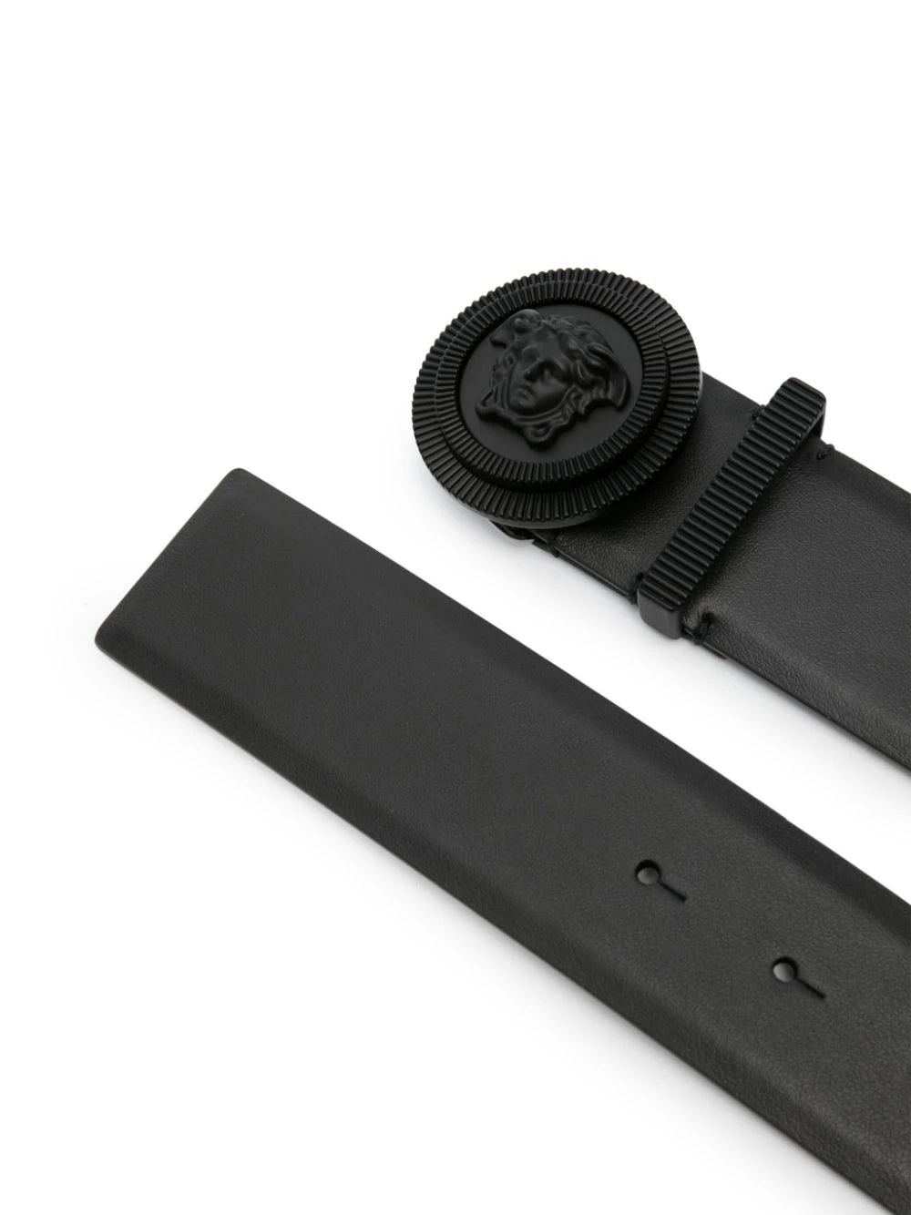 新作【VERSACE 1003873-DVTP1 BELT MEDUSA BIGGIE/4CM】 Black Belt with Medusa Biggie buckle Versace - Vitkac Canada