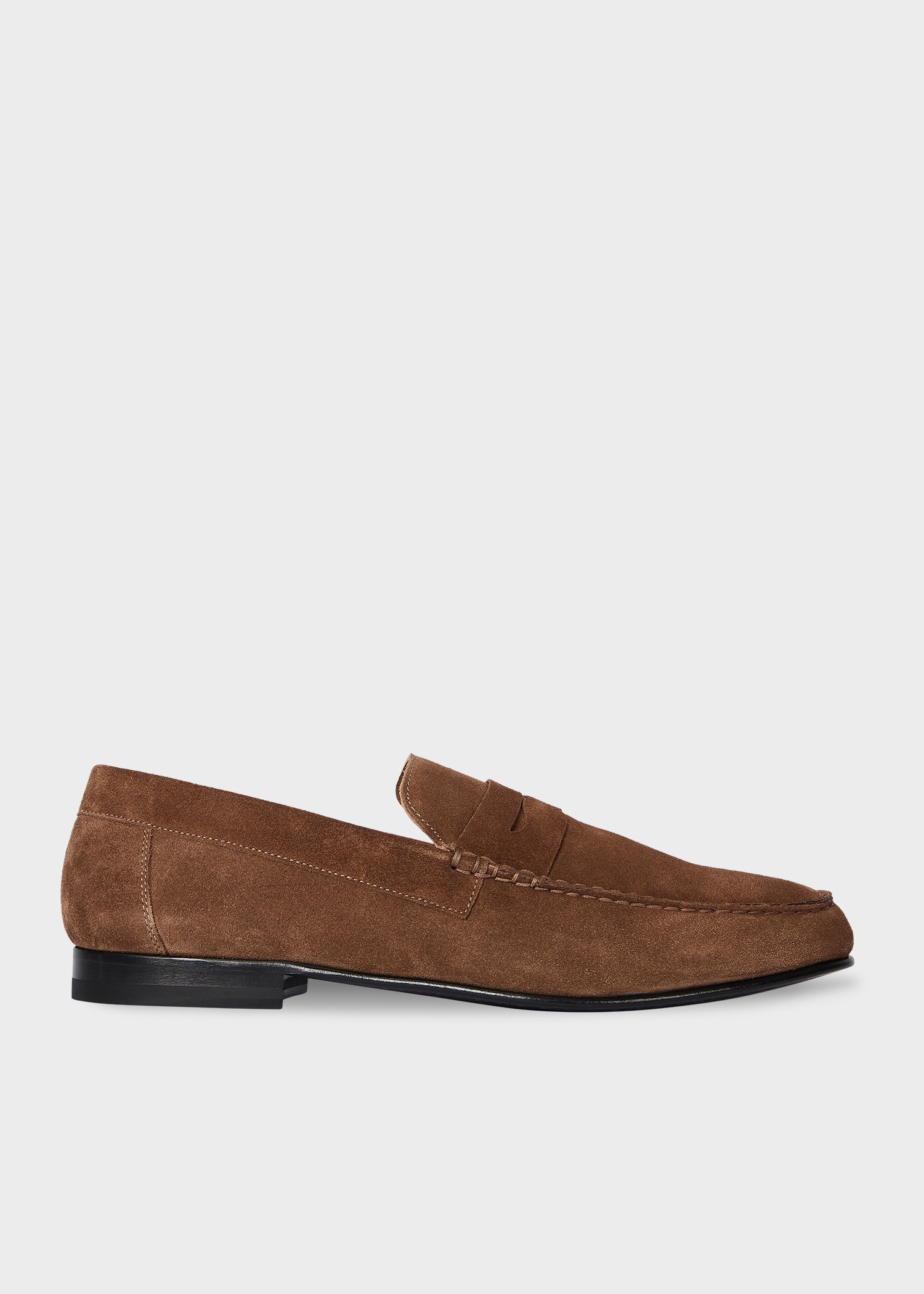 Brown Suede 'Sellers' Loafers - 1