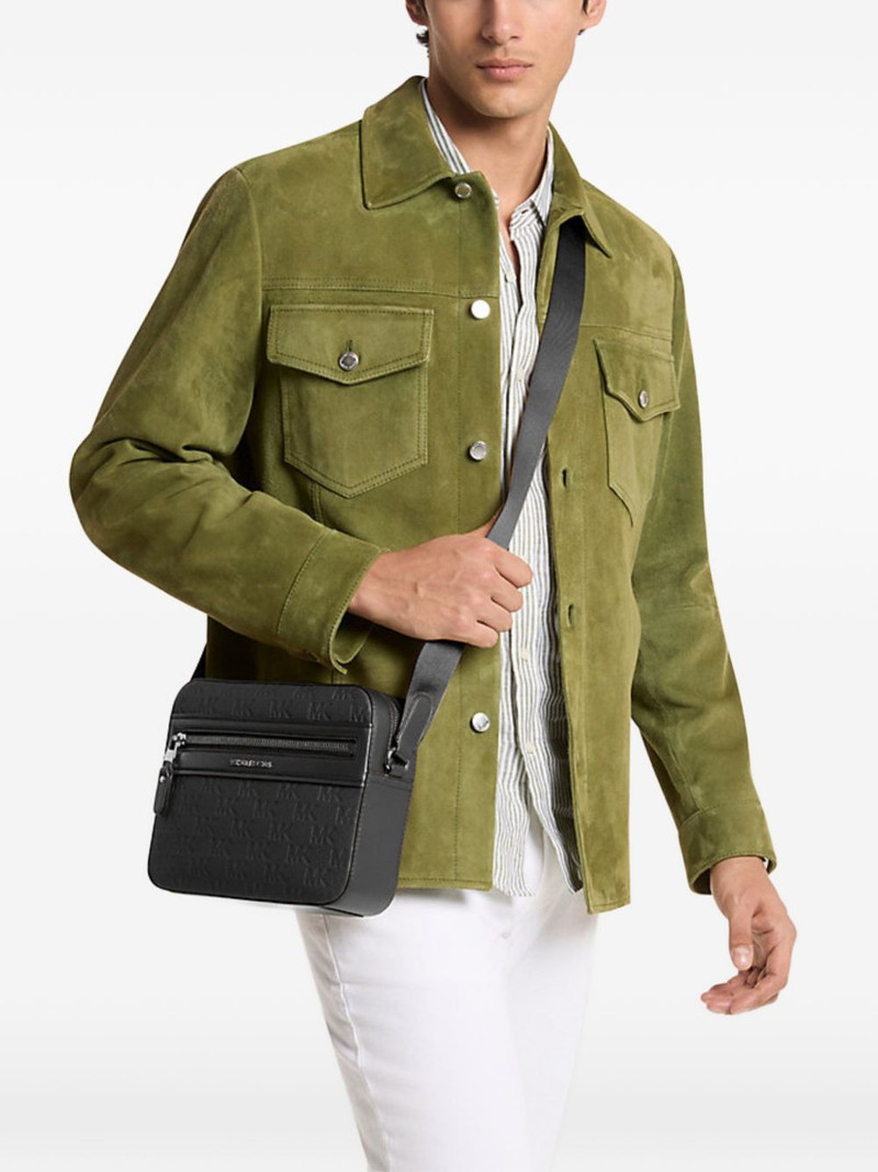 MICHAEL KORS Jet Set logo embossed shoulder bag outlook