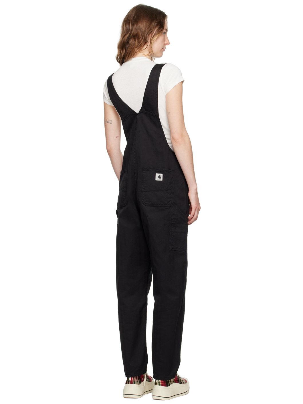 Black Norris Bib Overalls - 4