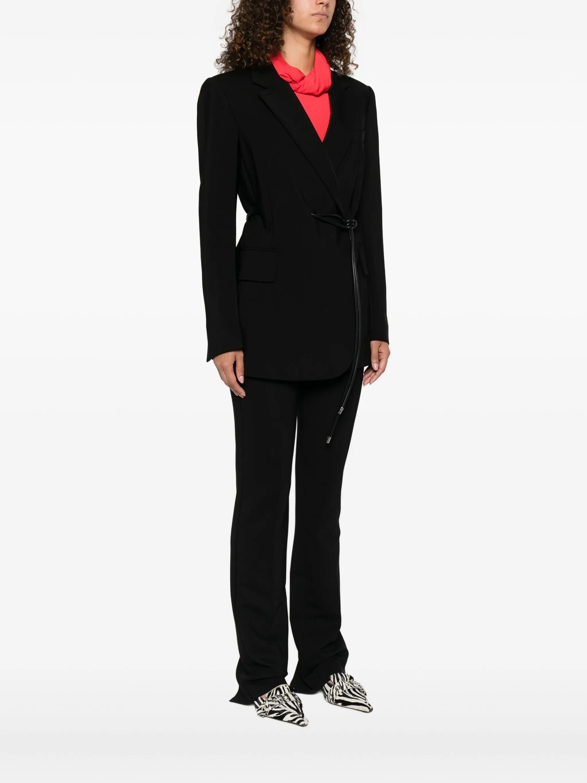 Sportmax Self-tie Wrap Blazer - 4