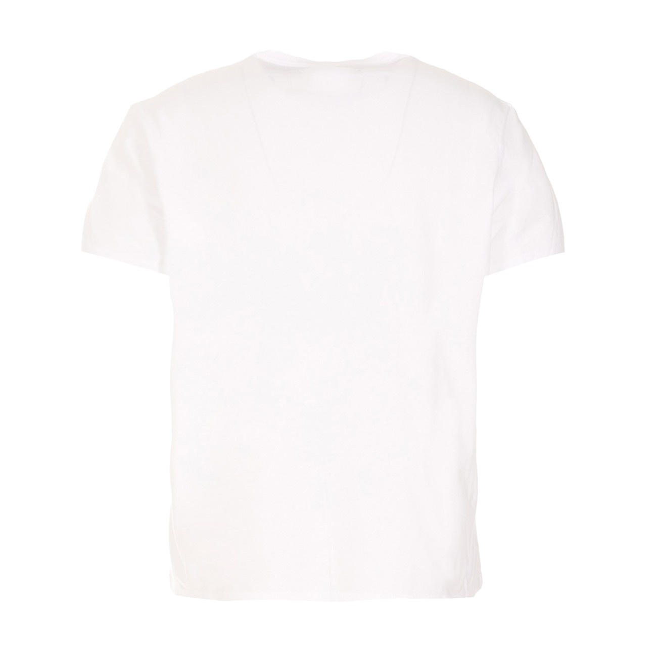 white cotton logo t-shirt - 2