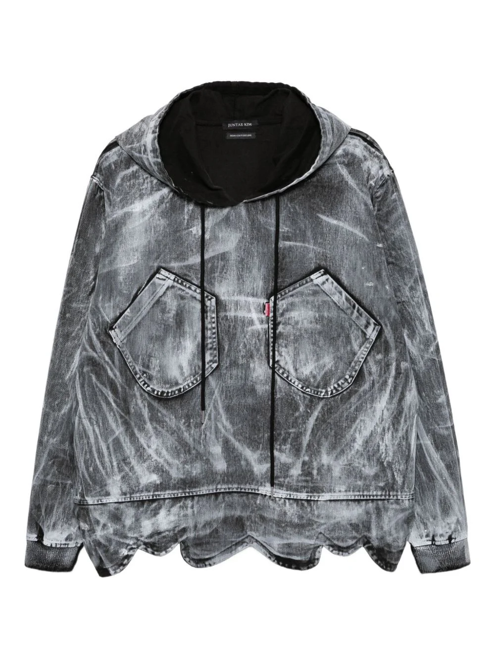 painted petal hoodie - 1