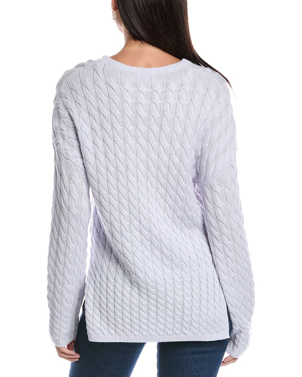 Theory Karina Cable Wool & Cashmere-Blend Sweater - 2