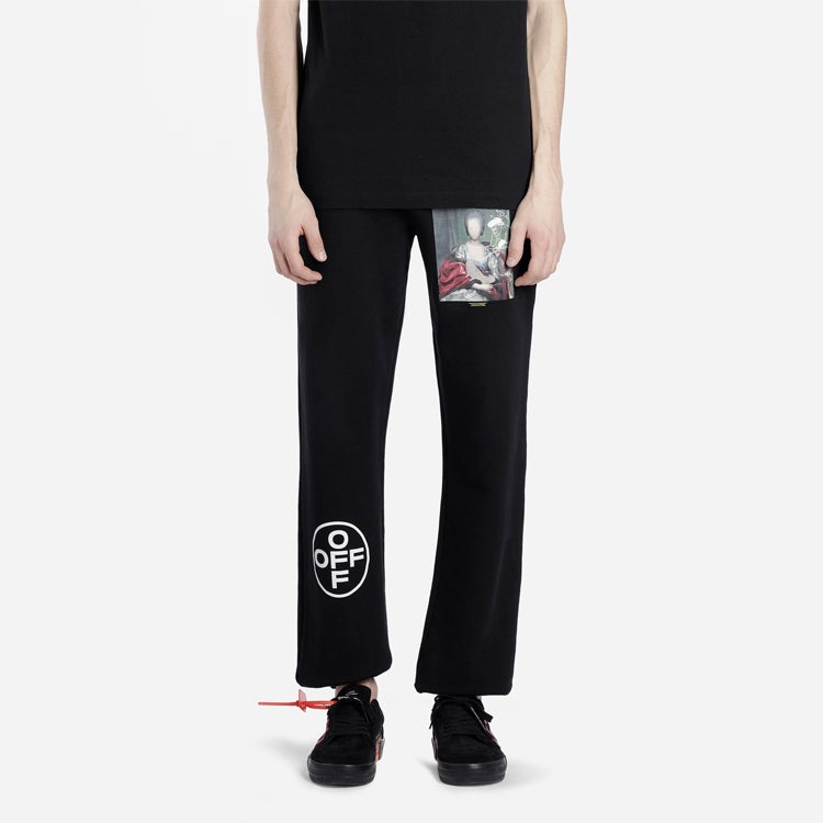 Off-White Mens Mariana de Silva Logo Sweatpants OMCH022E19E300051088 - 3