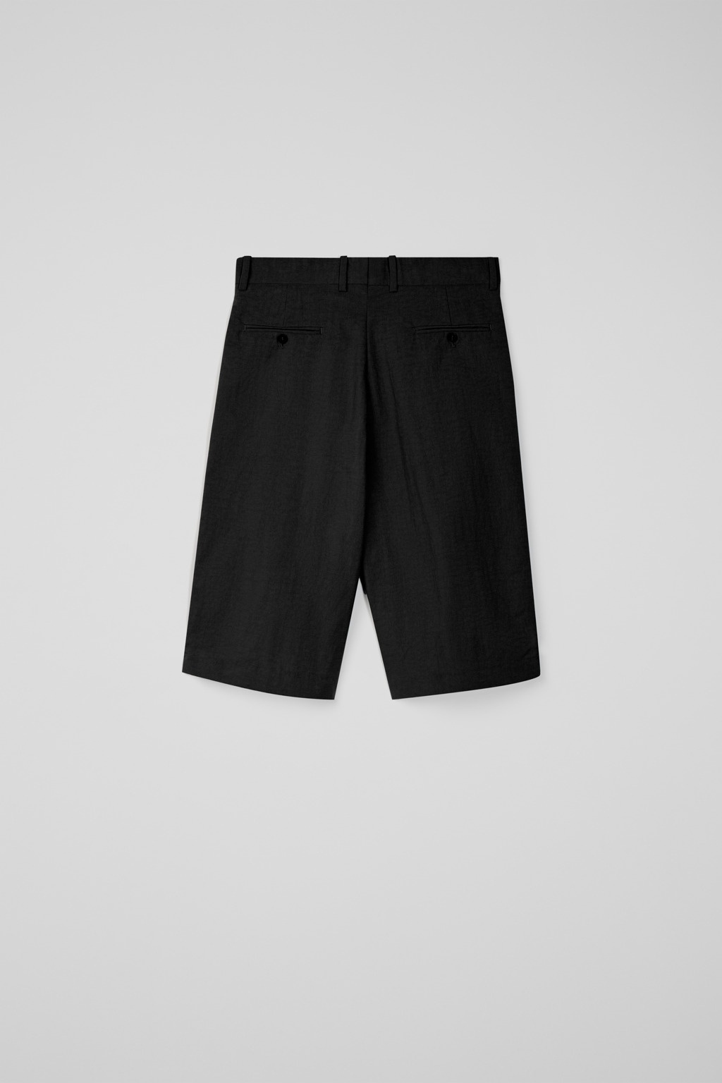 Black Technical Suit Shorts - 3
