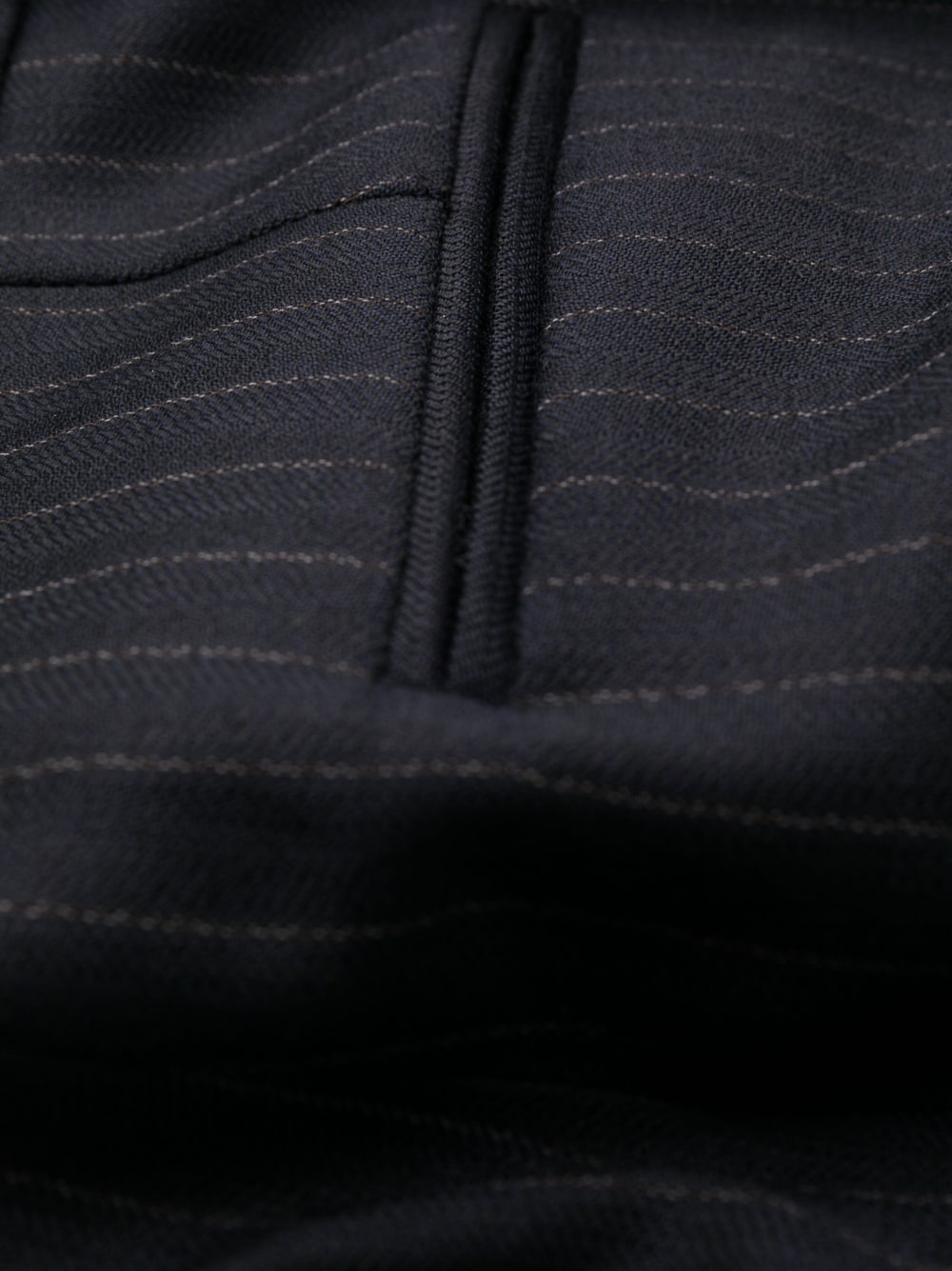 high-waist pinstripe trousers - 9