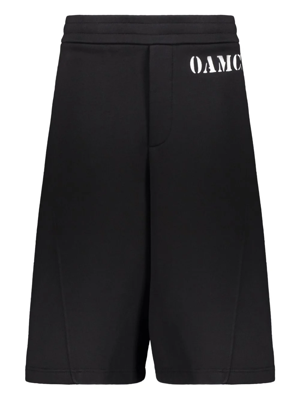 drawstring-waist logo shorts - 1