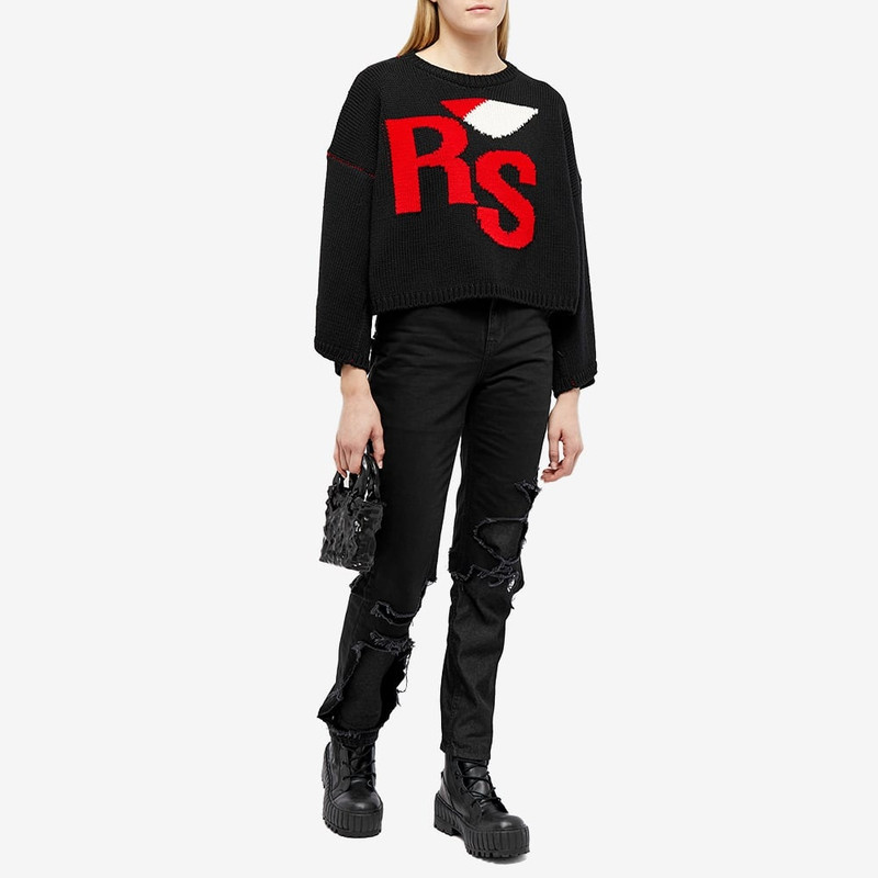 Raf Simons Raf Simons Destroyed Double Denim Jeans outlook