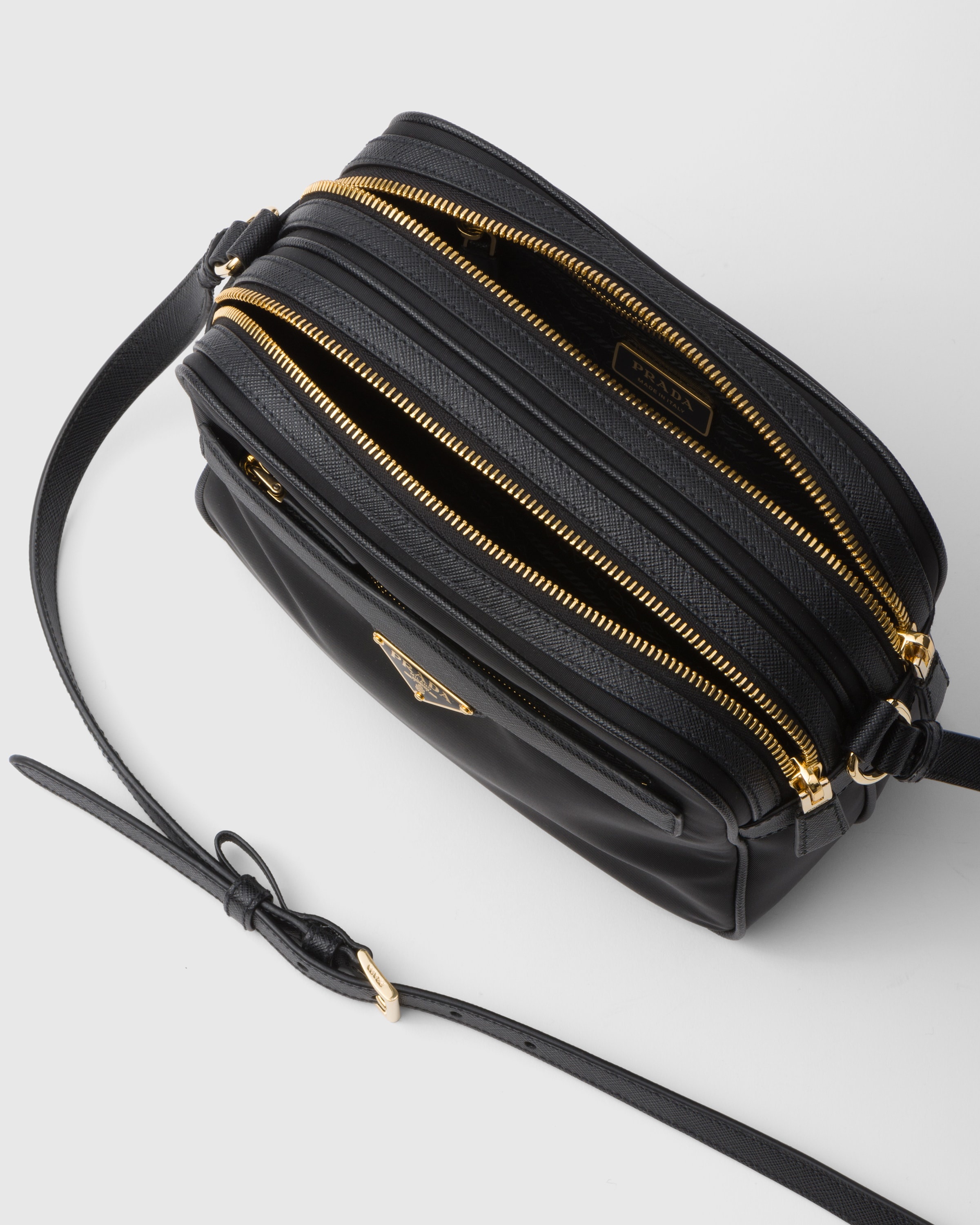 Prada Re-Edition 1978 Re-Nylon and Saffiano leather mini shoulder bag - 4