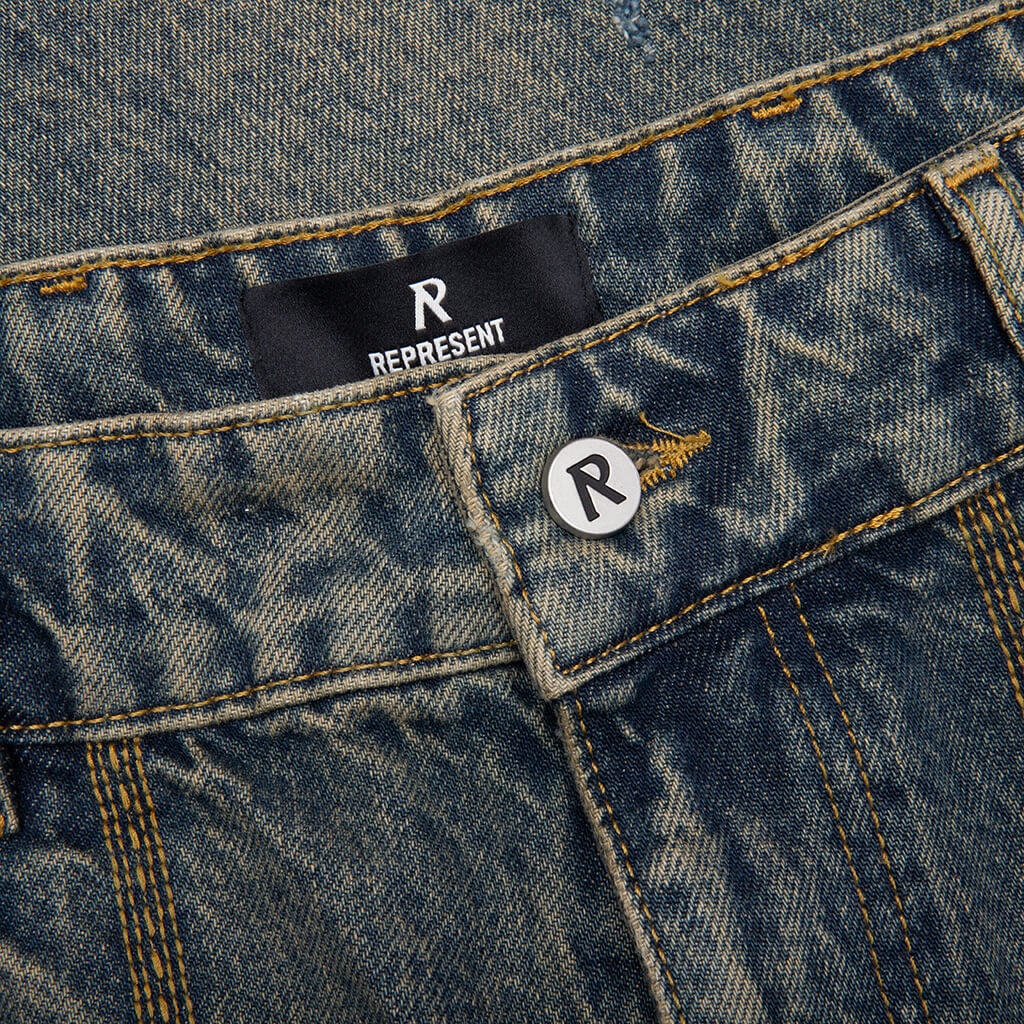 R3 DRIVE DENIM - TOBACCO BLUE - 3