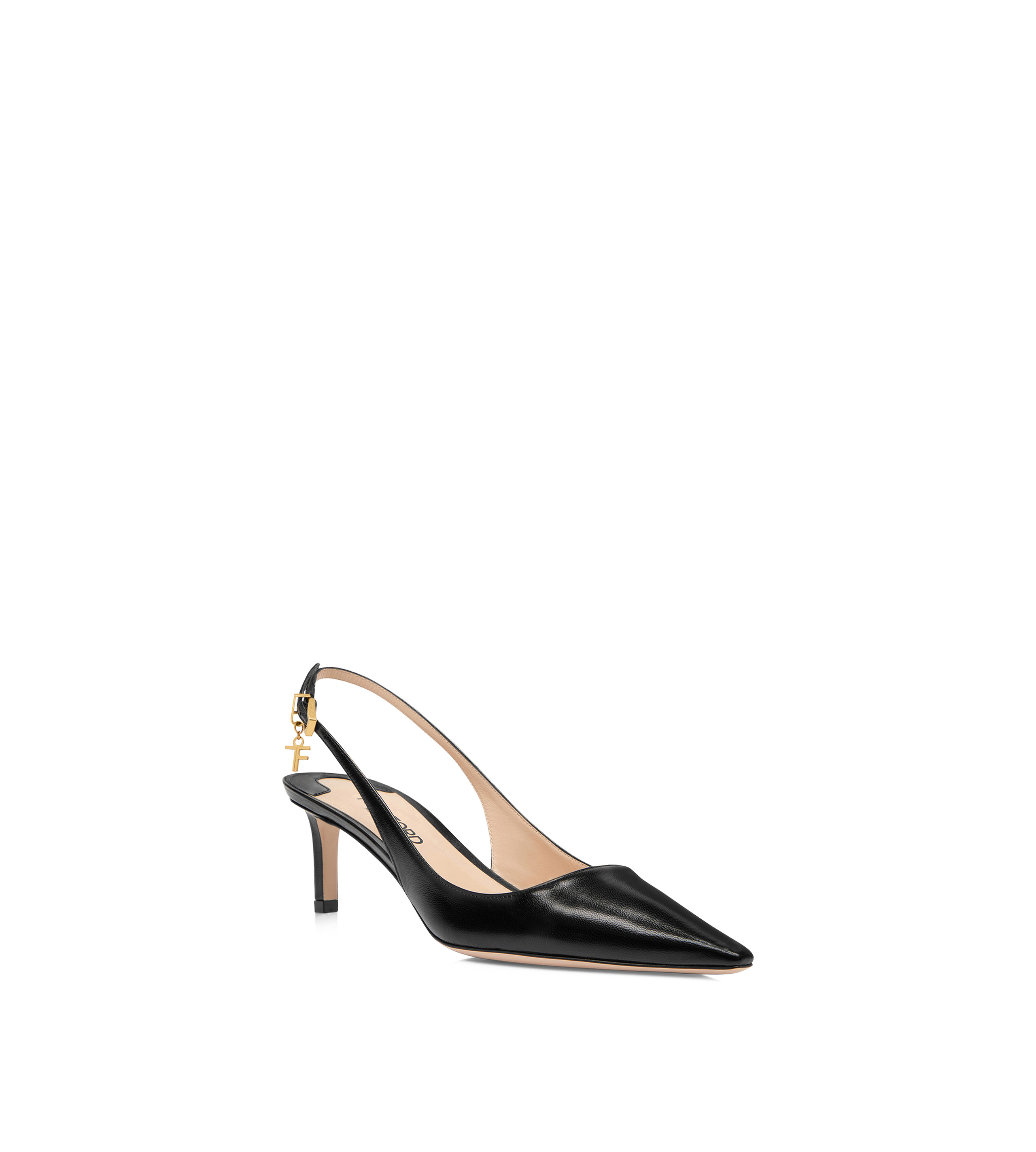 SHINY LEATHER ANGELINA SLINGBACK - 2