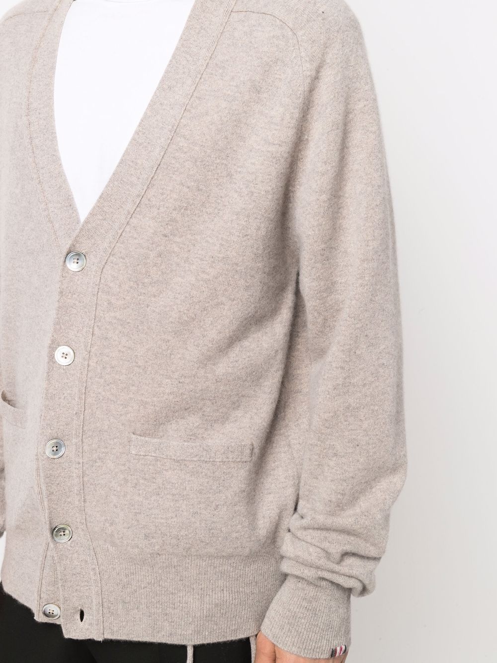 Feike V-neck cashmere cardigan - 6