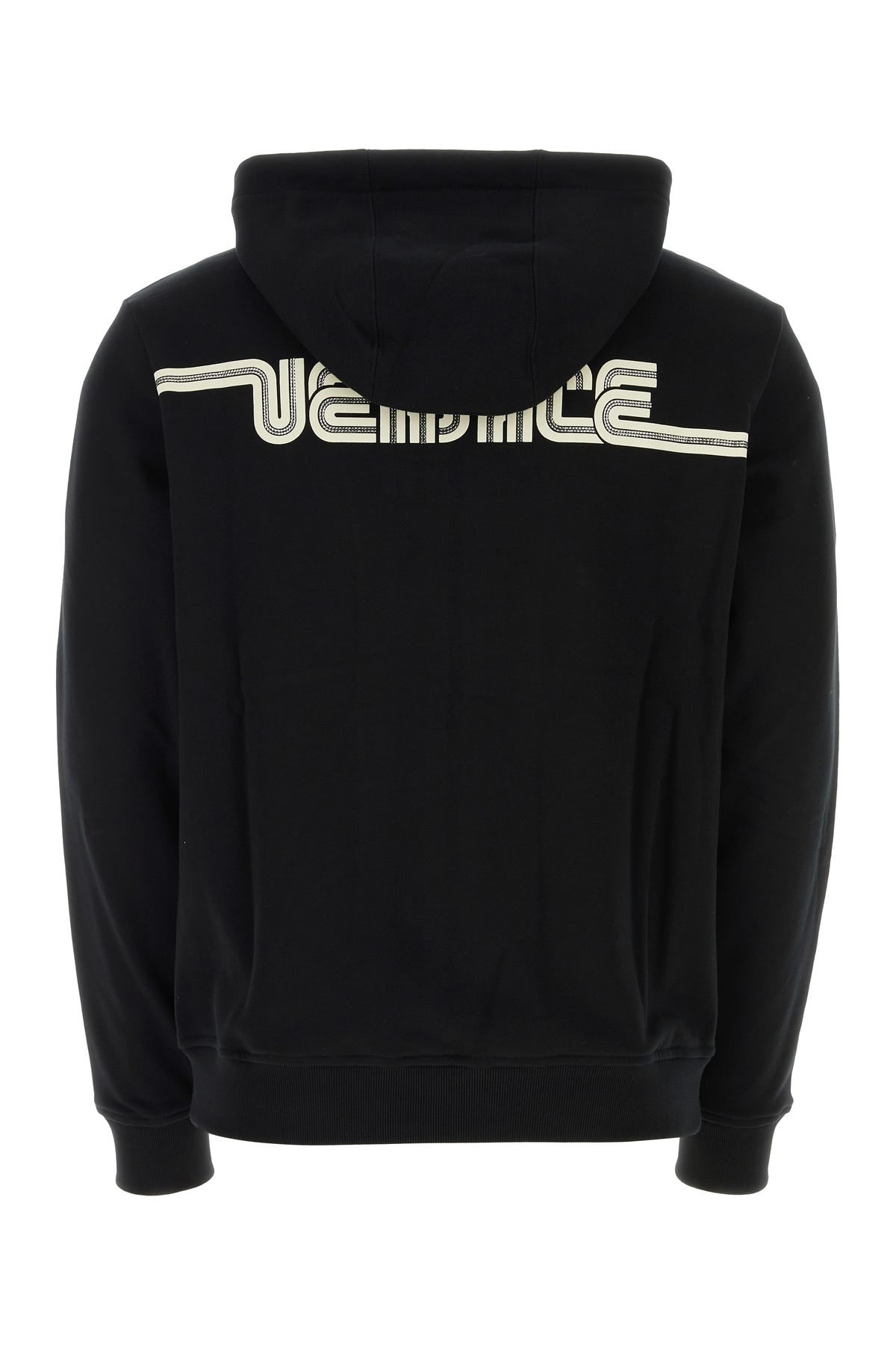 パーカー・フーディ VERSACE FW24 Black cotton sweatshirt (10162811A11444 1B000) VERSACE Versace Man Black Cotton Sweatshirt | luosophy