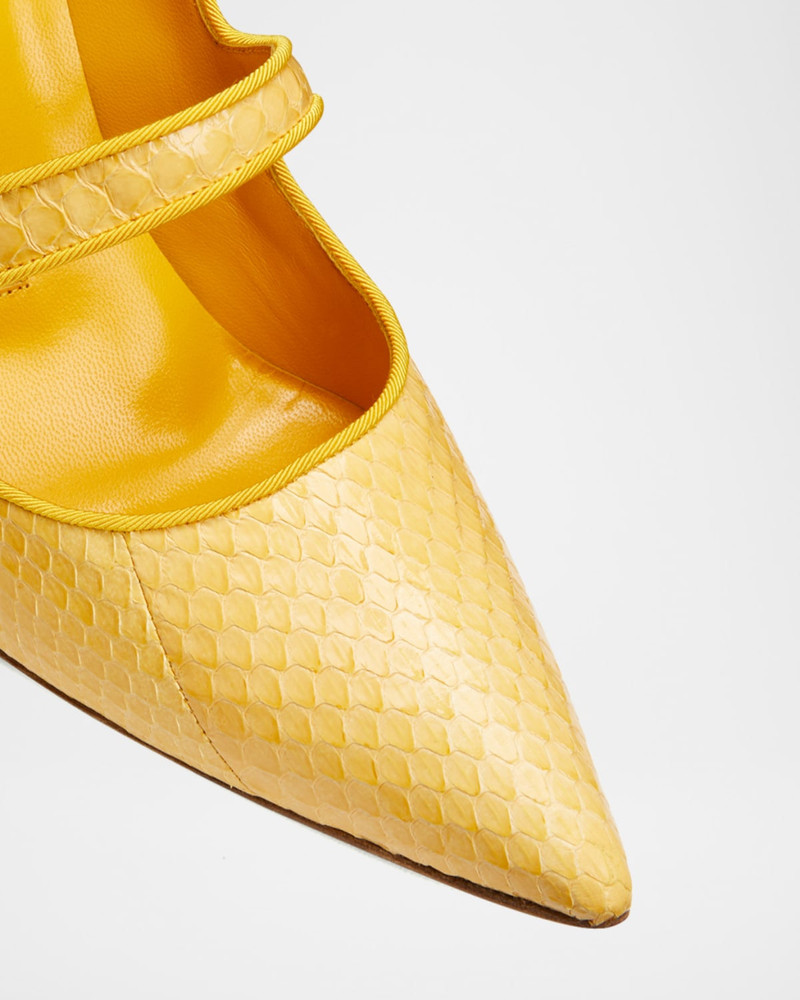 Campari Snakeskin Mary Jane Pumps 3
