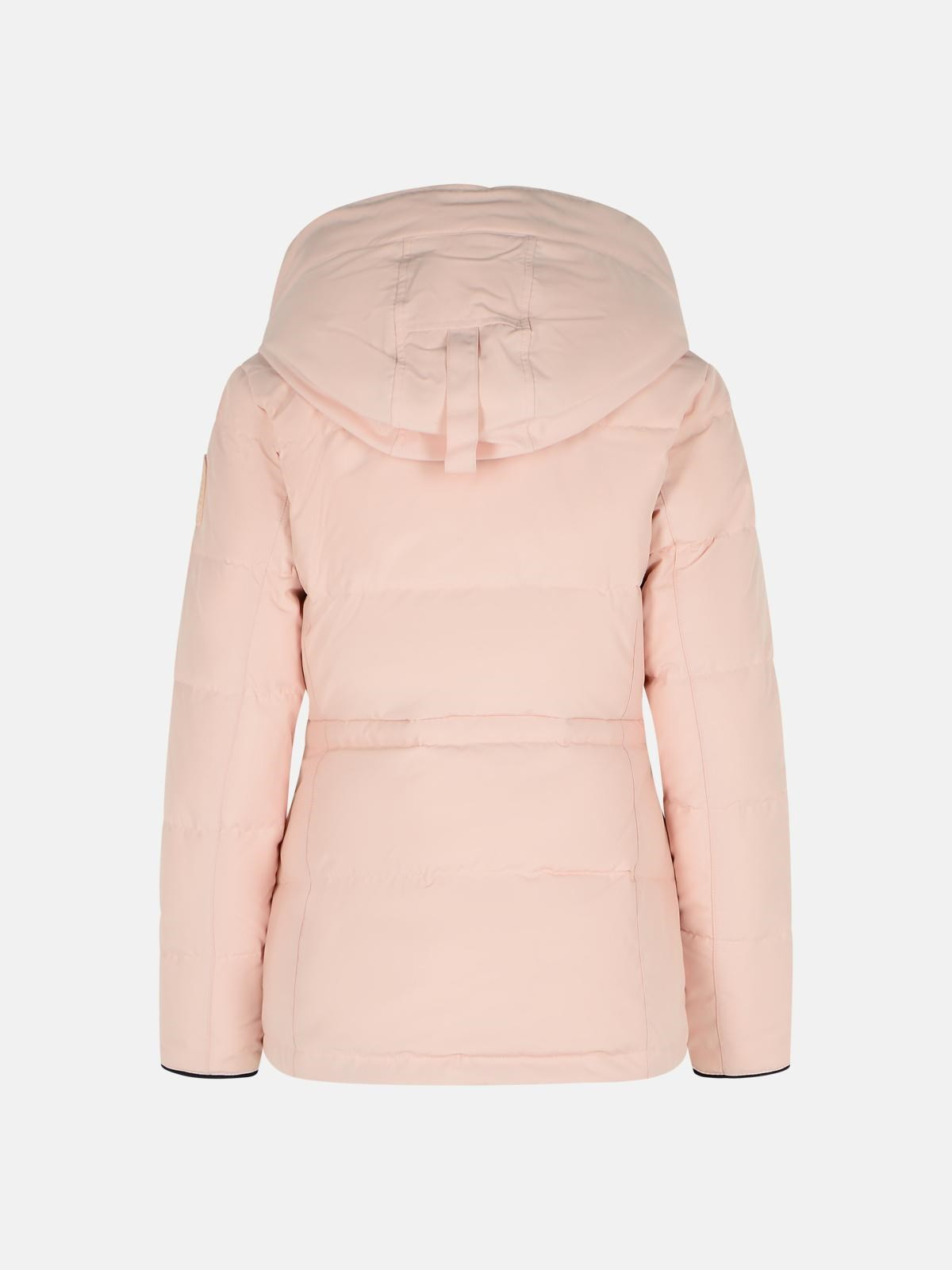 PINK POLYESTER AND COTTON JACKET - 3