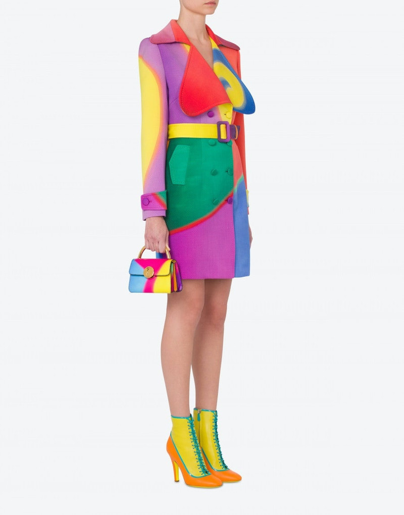 Moschino PROJECTION PRINT MINI HANDBAG outlook